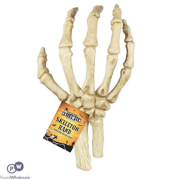 Halloween Skeleton Hand Decoration 20cm