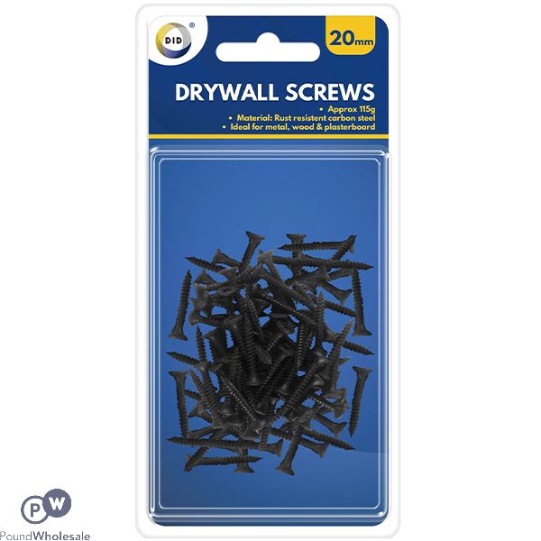 Did 20mm Drywall Screws 115g