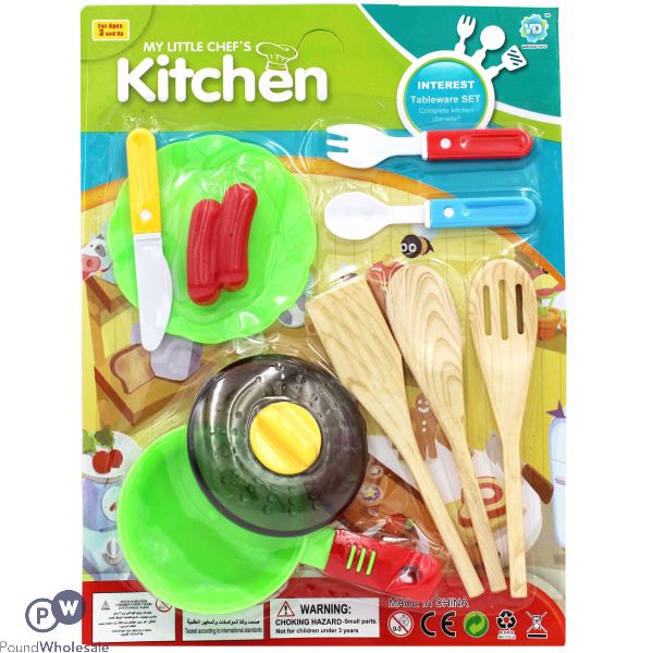 My Little Chef's Kitchen Cutlery Set