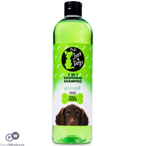 Dr J's Just 4 Dogs 2-In-1 Soothing Shampoo 500ml
