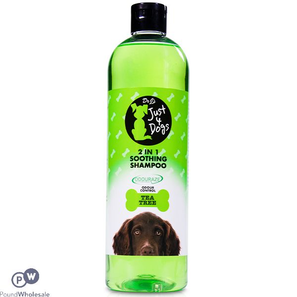 Dr J's Just 4 Dogs 2-in-1 Soothing Shampoo 500ml