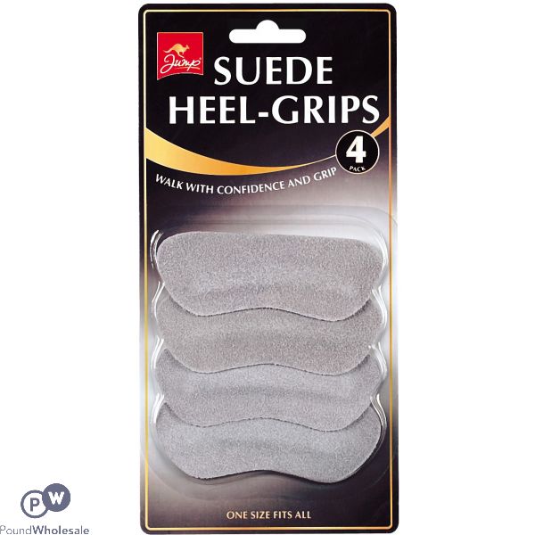 Jump Suede Heel-Grips 4 Pack