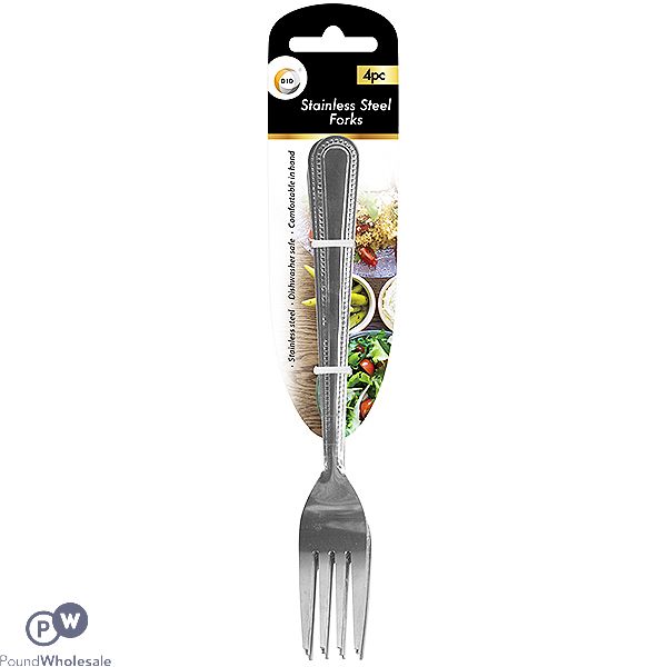 DID Stainless Steel Forks 4pc
