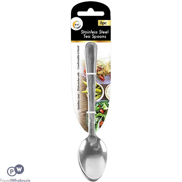 Did Stainless Steel Tea Spoons 6pc