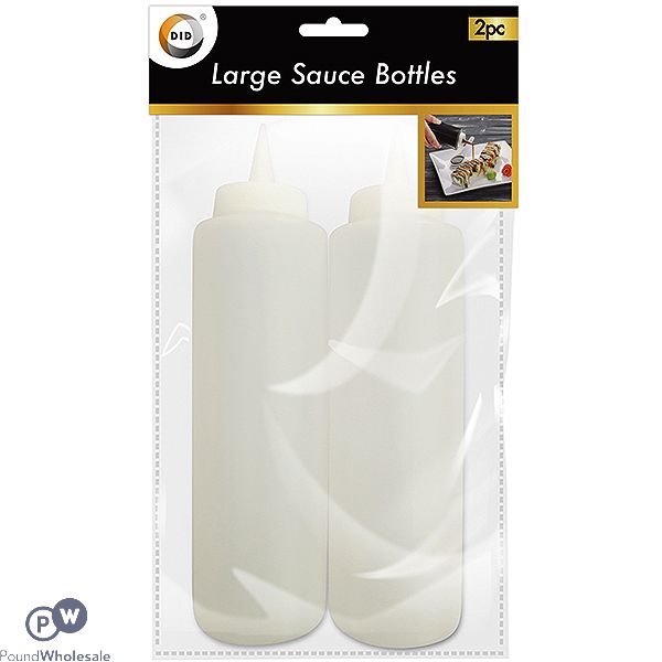 Did Large Sauce Bottles 2pc