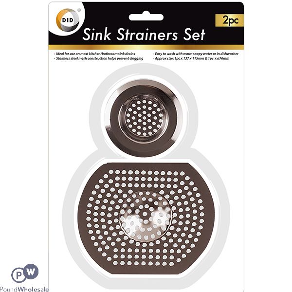 DID Sink Strainers Set 2pc