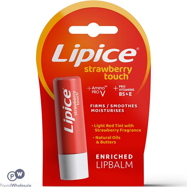 Lipice Strawberry Touch Enriched Lip Balm