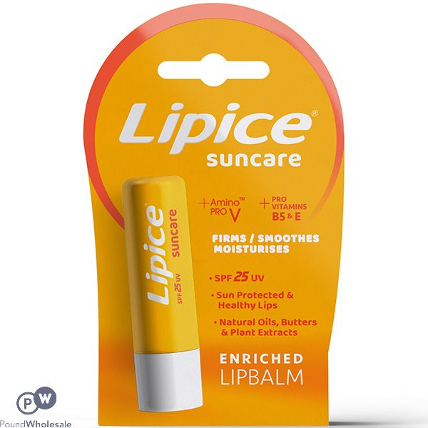 Lipice Suncare Enriched Lip Balm