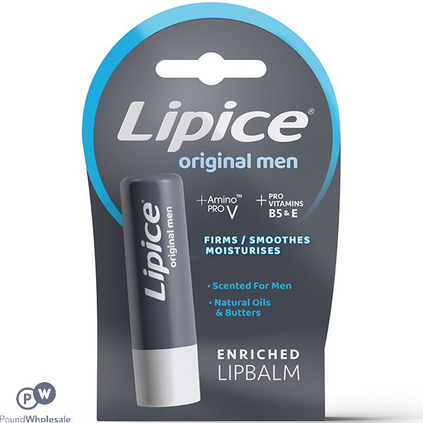 Lipice Original Men Enriched Lip Balm