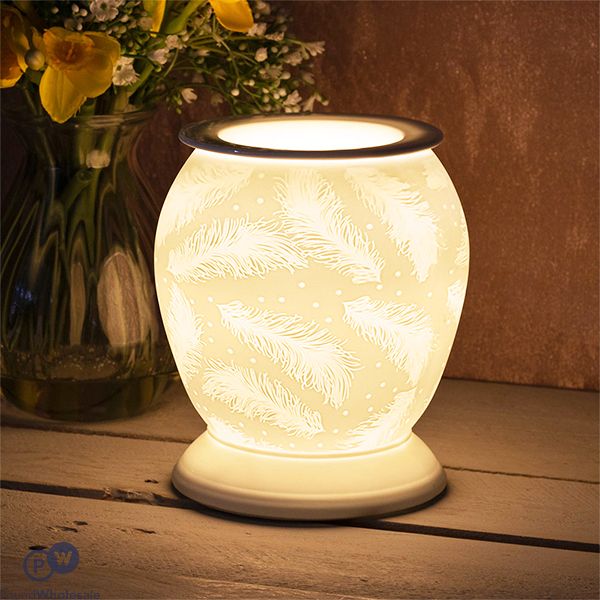 Leonardo Desire Aroma Feather Warmer Led Lamp Wax Burner