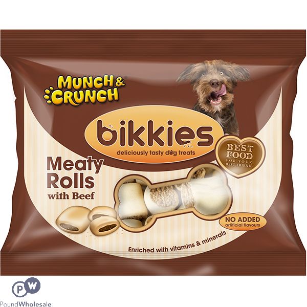 Munch & Crunch Marrowbone Treats Bikkies 350g