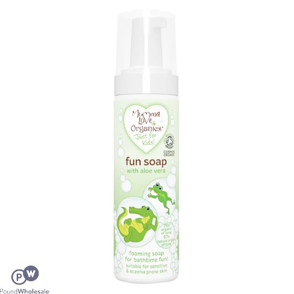 Mumma Love Organics Fun Soap With Aloe Vera 200ml