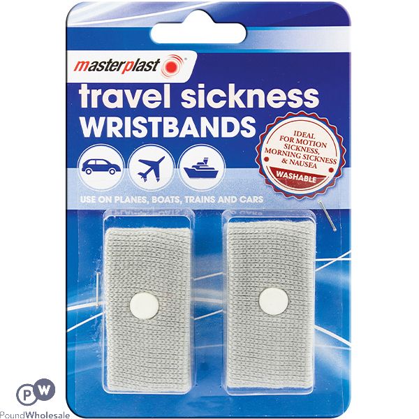 Masterplast Travel Sickness Wristbands 2 Pack