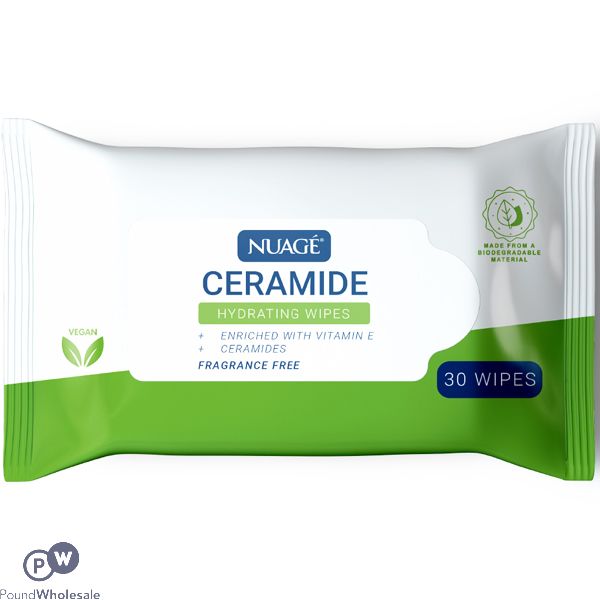 Nuage Ceramide Hydrating Wipes 30 Pack