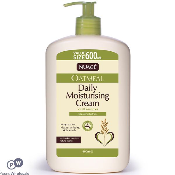 Nuage Oatmeal Daily Moisturising Cream 600ml