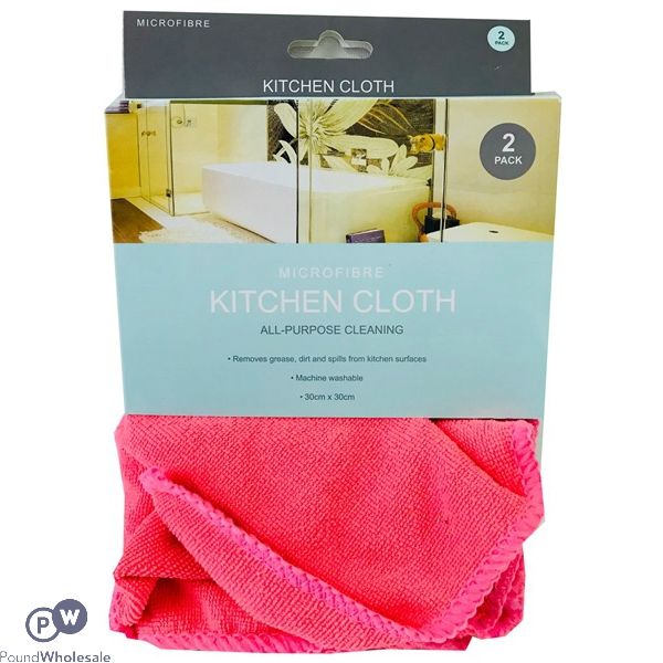 Microfibre All-purpose Cleaning Cloth 2pk