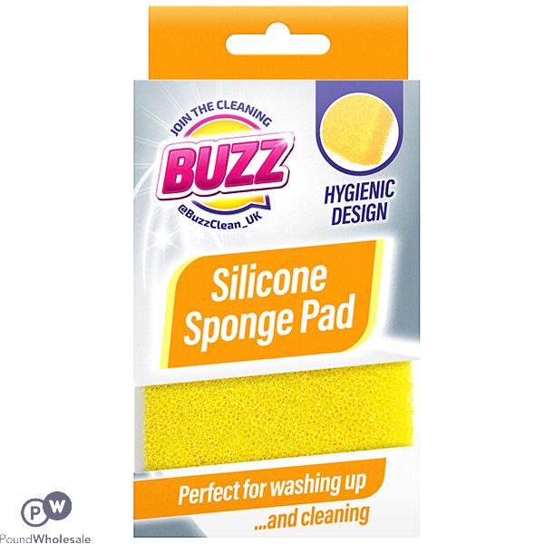 Buzz Yellow Silicone Sponge Pad