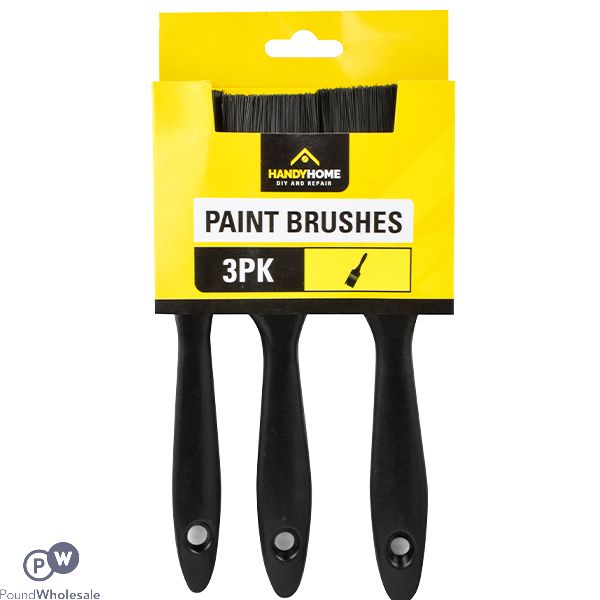 Handy Home Paint Brush Set 3pc