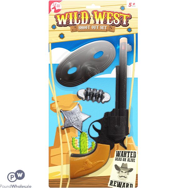 Red Deer Toys Wild West Shoot Out Set
