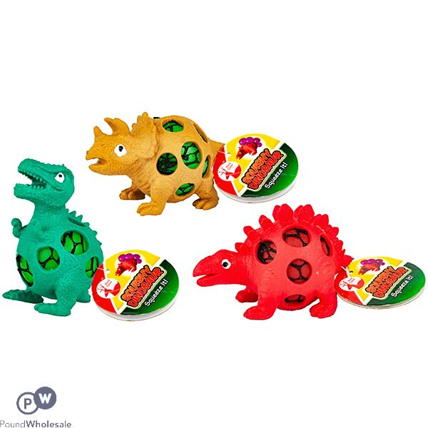Red Deer Toys Squishy Dinosaur Toys Assorted
