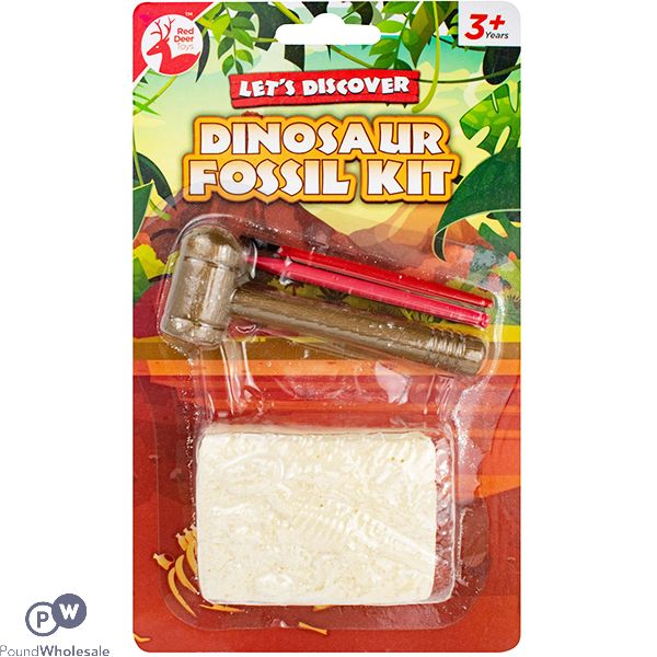 Red Deer Toys Dinosaur Fossil Kit