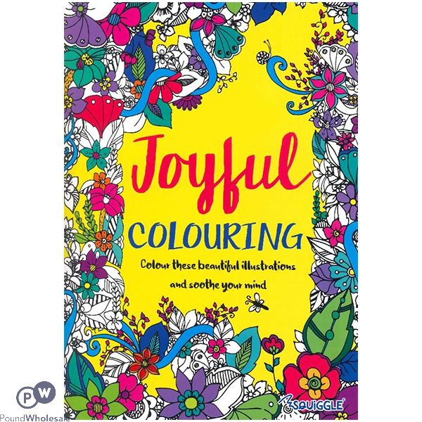 Adult Joyful Colouring Book