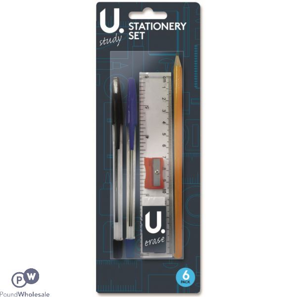 U. Stationery Set 6pc