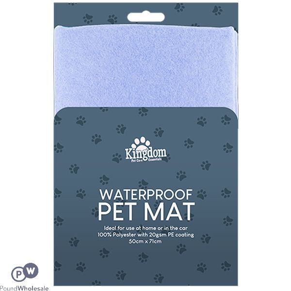 Kingdom Waterproof Pet Mat 50cm X 71cm