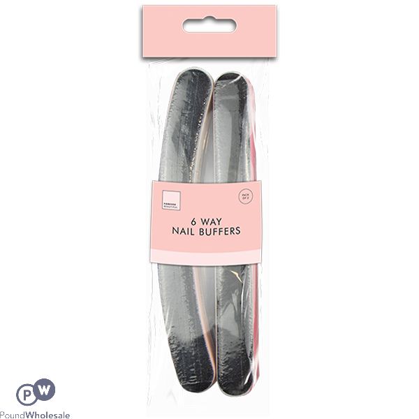 Forever Beautiful 6-way Nail Buffer 2 Pack