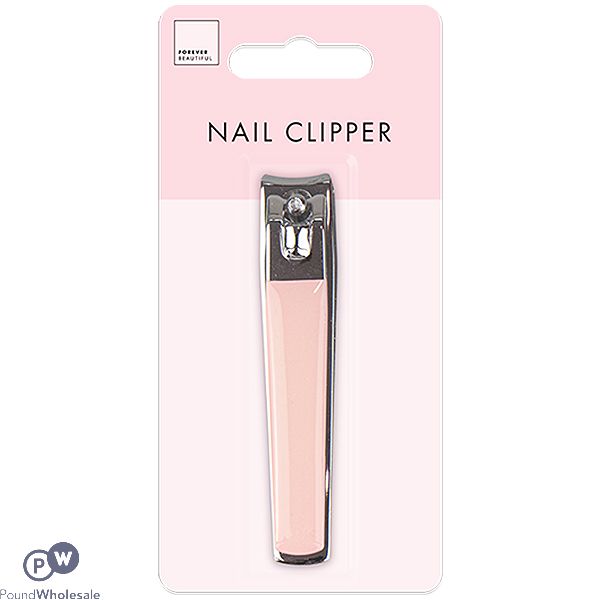 Forever Beautiful Pink Nail Clipper 8.5cm X 2cm