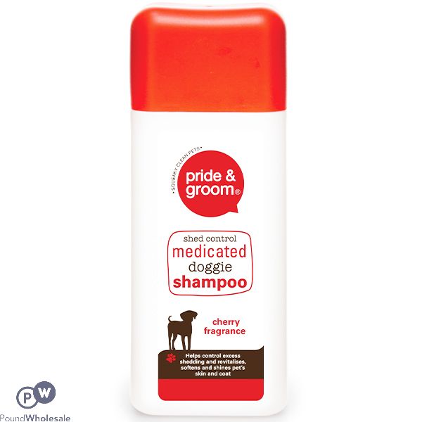 Pride & Groom Cherry Medicated Dog Shampoo 300ml