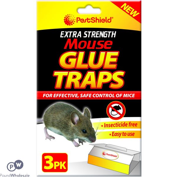 Pest Shield Extra Strength Mouse Glue Traps