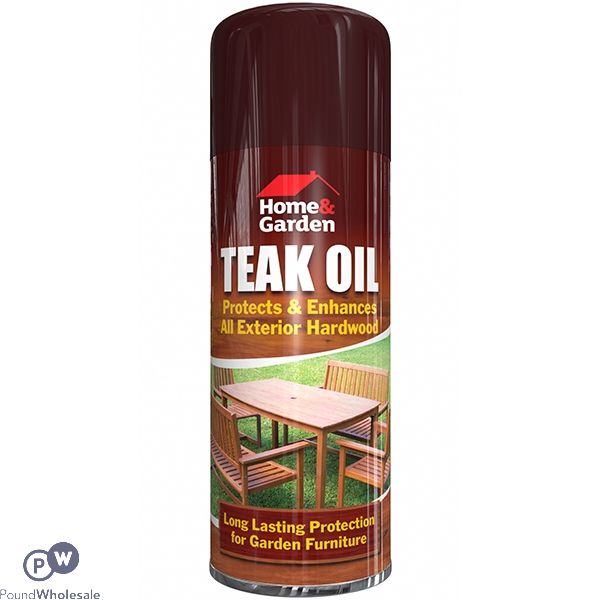 Home & Garden Teak Oil Spray Paint 400ml