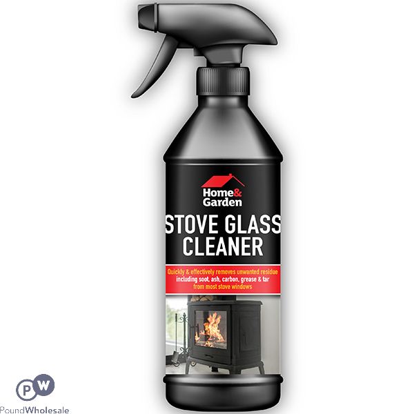 Home & Garden Stove Glass Cleaner Trigger Spray 500ml