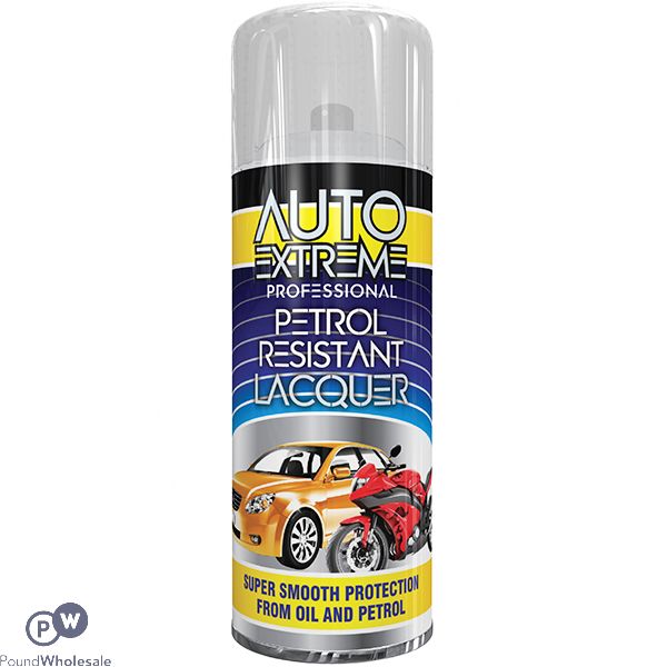 Auto Extreme Professional Petrol-resistant Lacquer Clear Spray 400ml