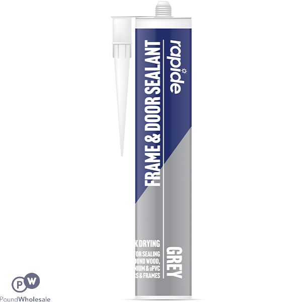 Rapide Frame & Door Grey Sealant Cartridge 260ml