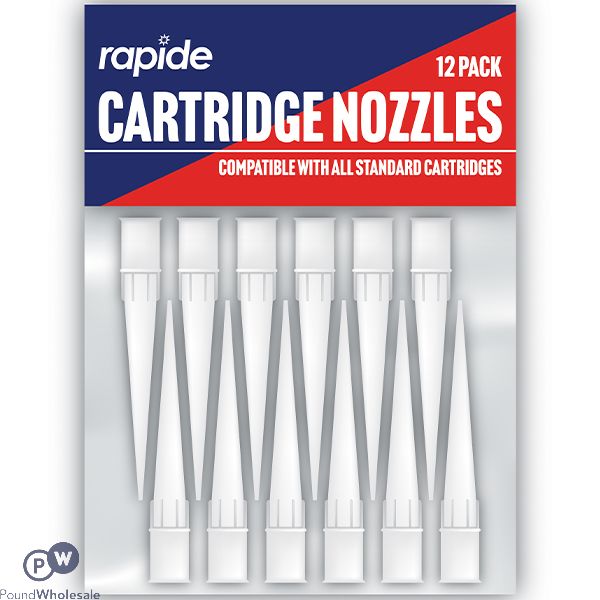 Rapide Cartridge Nozzles 12 Pack