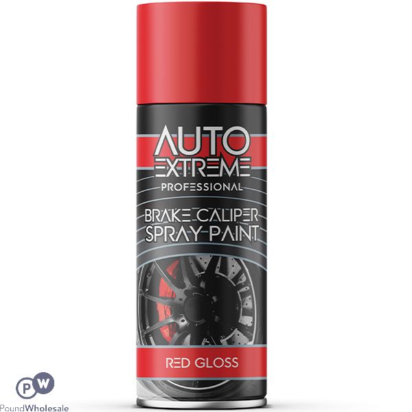 Auto Extreme Professional Red Gloss Brake Caliper Spray Paint 400ml