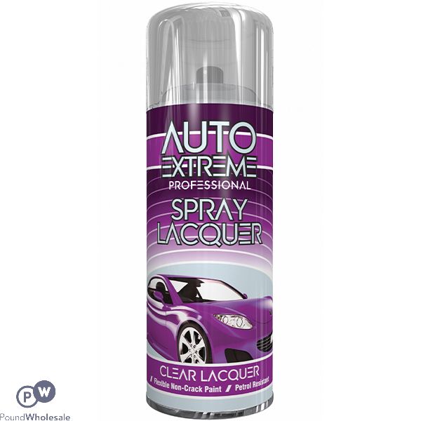 Auto Extreme Professional Clear Lacquer Spray 400ml