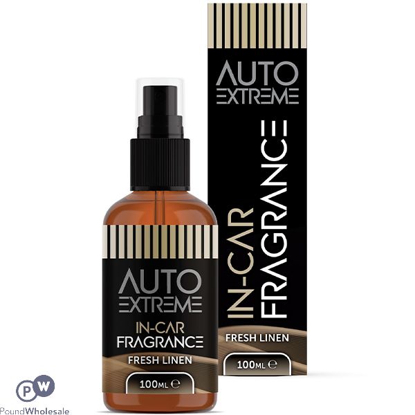 Auto Extreme Fresh Linen In-car Fragrance Air Freshener Spray 100ml