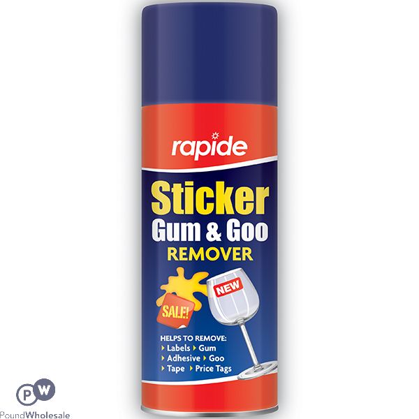 Rapide Sticker Gum & Goo Remover Spray 250ml