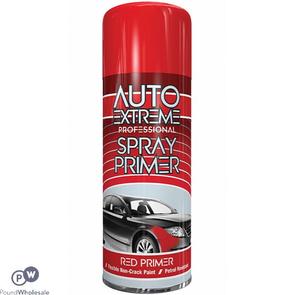 Auto Extreme Professional Red Primer Spray Paint 400ml