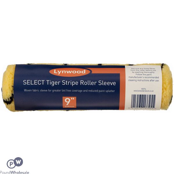 Lynwood Tiger Stripe Roller Sleeve 9"