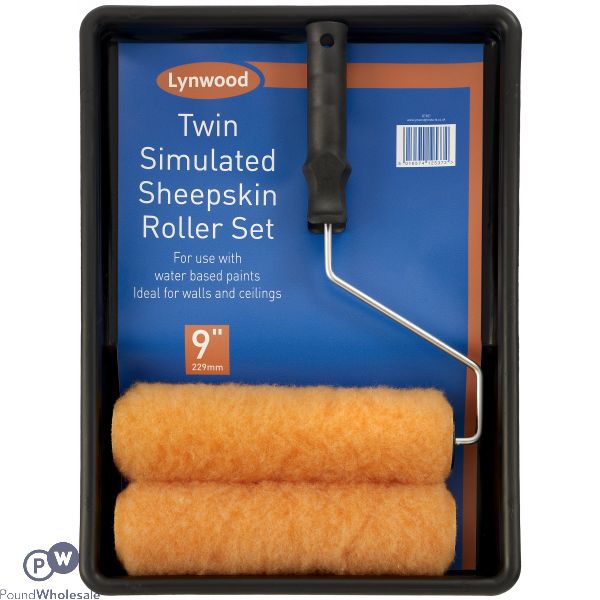 Lynwood Select Twin Tiger Stripe 9" Roller Set