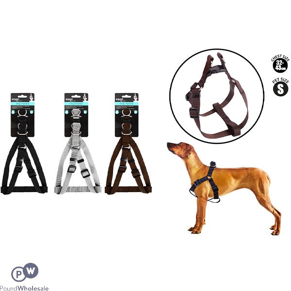 Smart Choice Dog Harness Small 32-43cm Assorted Colours