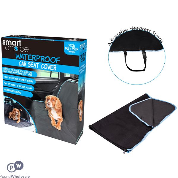 Smart Choice Waterproof Dog Car Seat Cover 142cm X 119cm