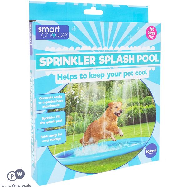 Smart Choice Sprinkler Splash Pool Dog Toy 100cm