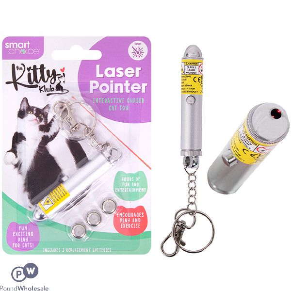 Smart Choice Laser Pointer Interactive Chaser Cat Toy