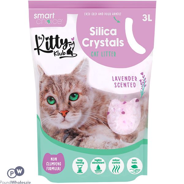 Smart Choice Non-clumping Scented Silica Cat Litter 3l