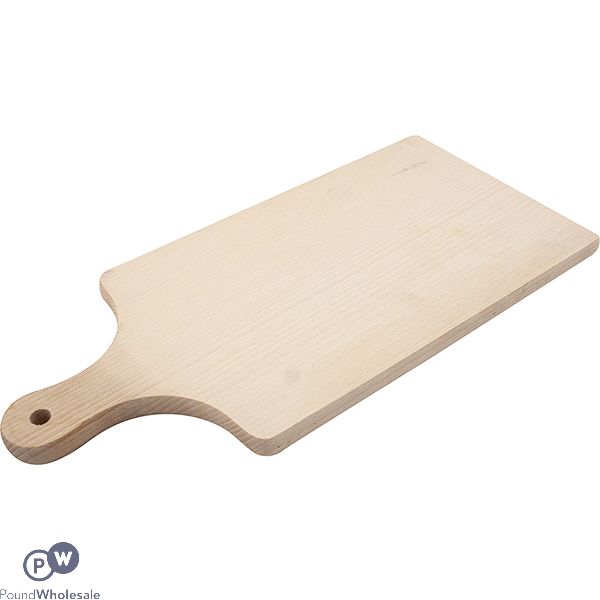Beech Wood Paddle Chopping Board 16"